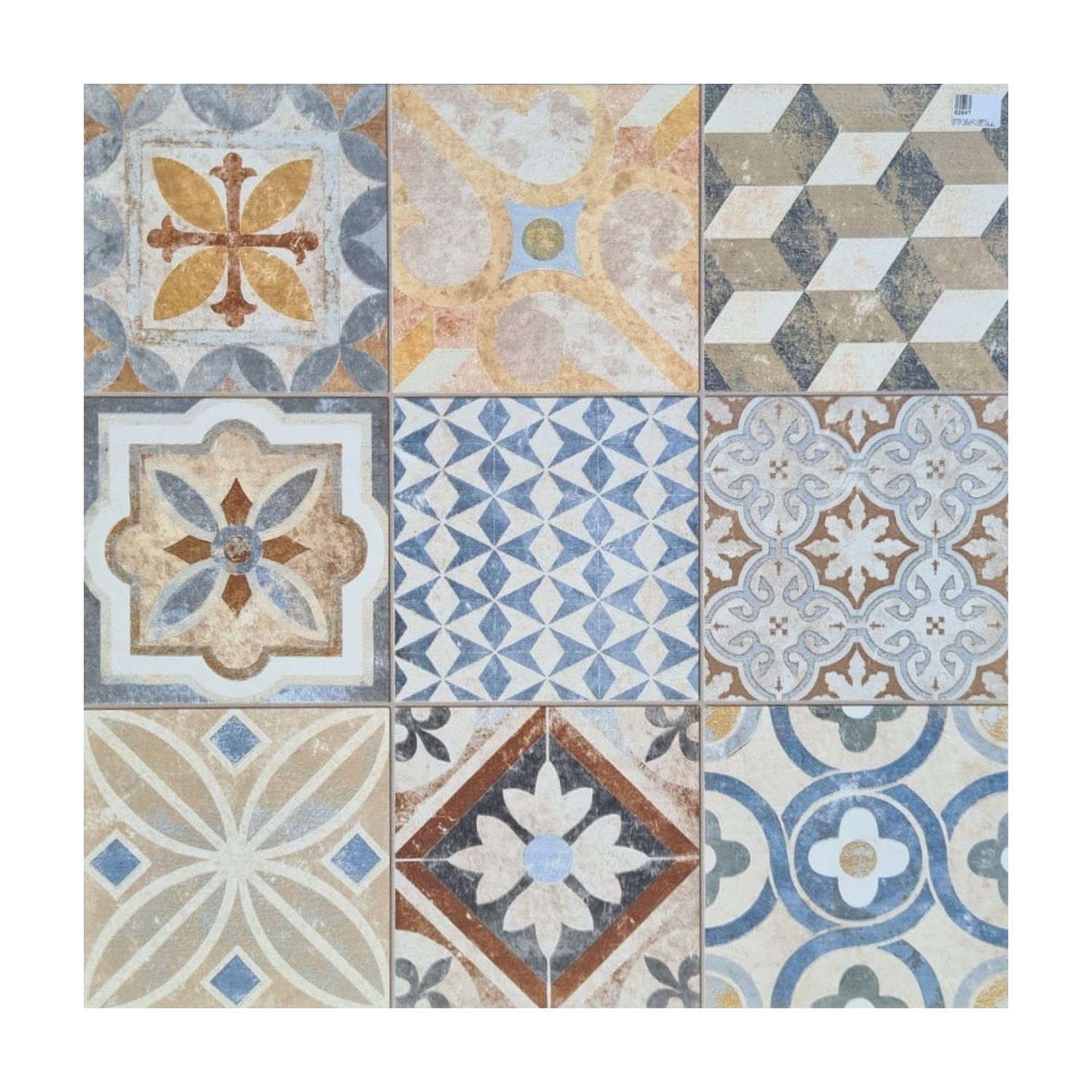 Ceramica Lourdes 56x56 Calcareo Color