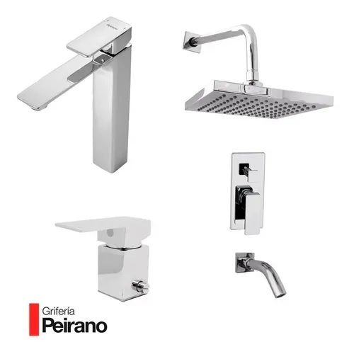 Griferia Monocomando Para Ducha Con Transferencia Peirano Soria 80-152