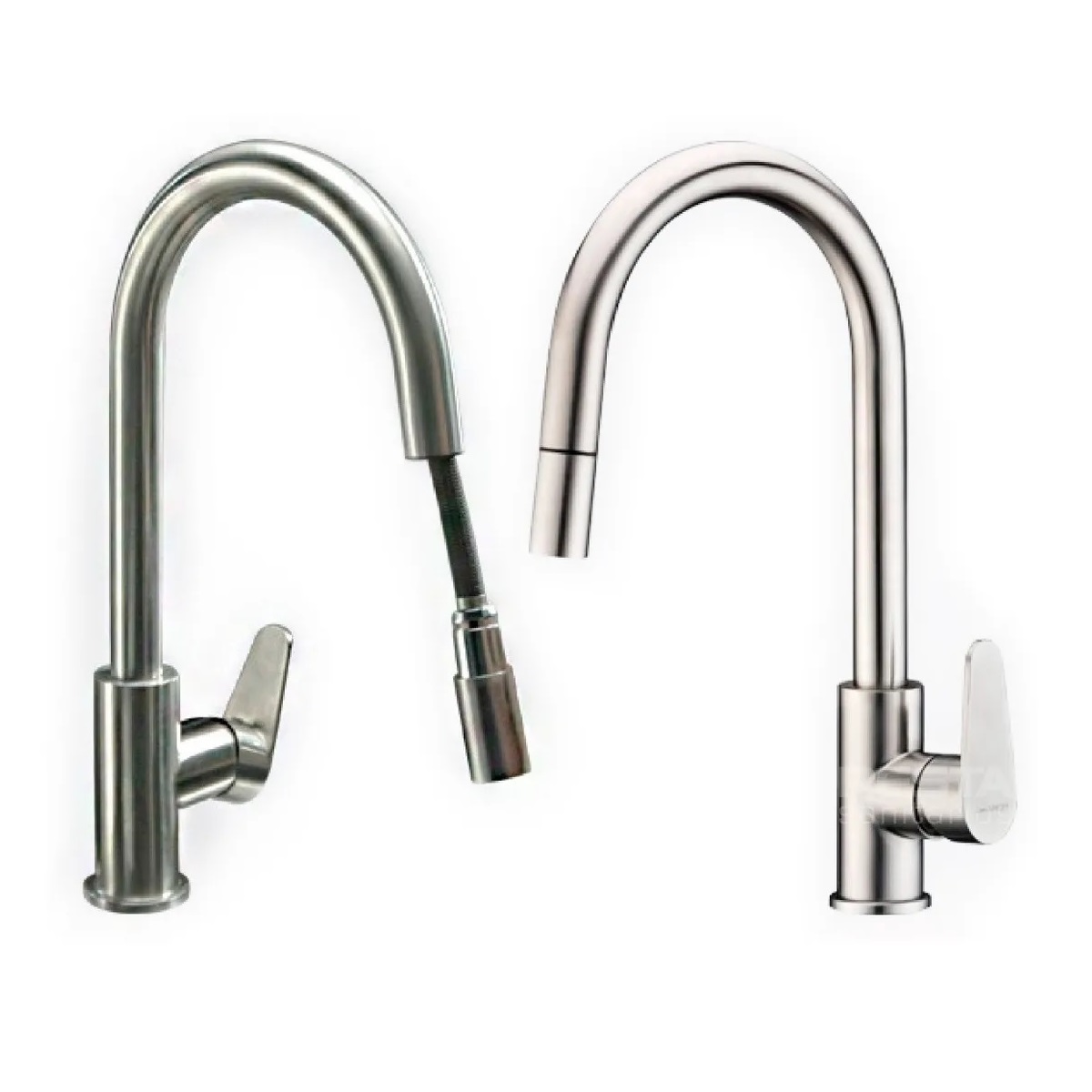 Griferia Monocomando Para Cocina Con Pico Extraible Peirano Vigo 301-32