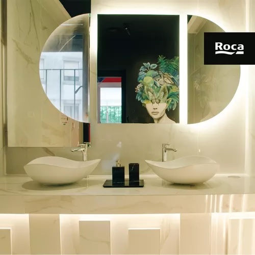 Bacha De Apoyar Roca Ruy Ohtake Blanca 54 Cm