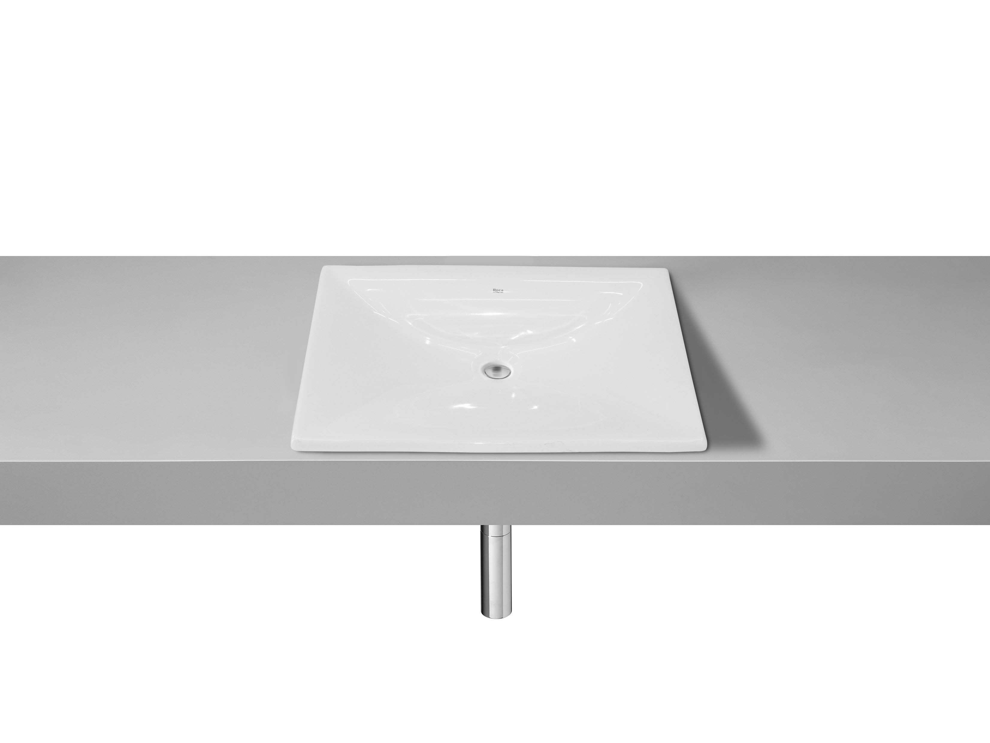 Bacha De Embutir Roca Saitama Blanca