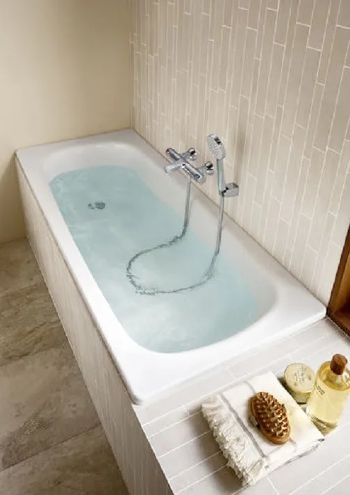 Bañera De Chapa Roca Sacha 120 Cm