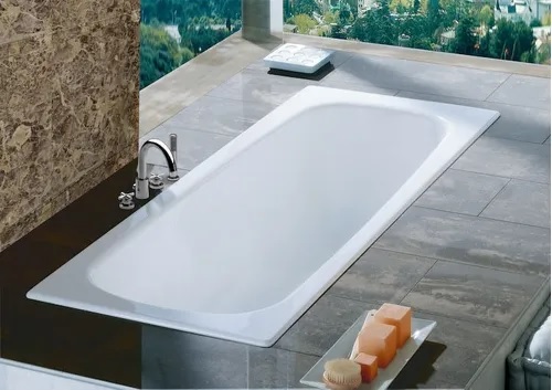 Bañera De Chapa Roca Sacha 140 Cm