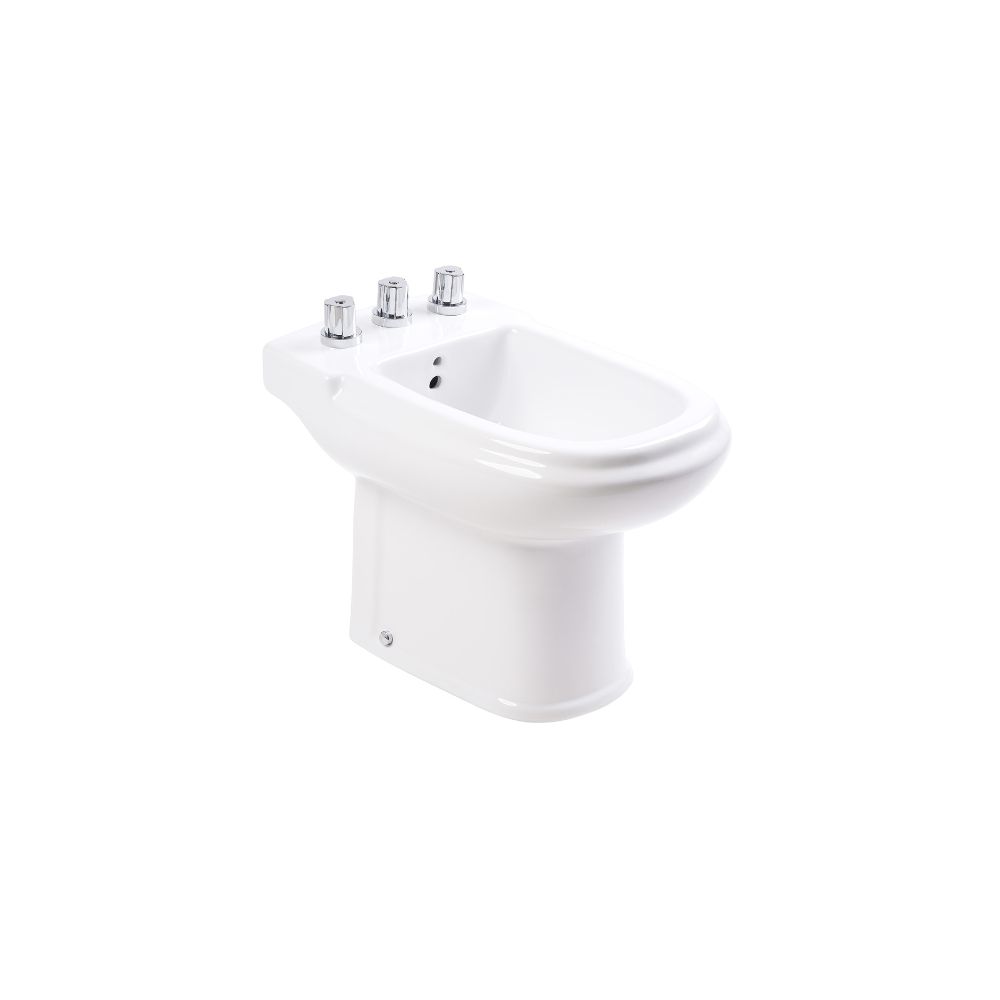 Bidet Roca Dama De 3 Agujeros Blanco