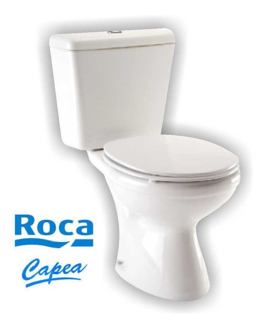 Inodoro Largo Roca Italiana Blanco