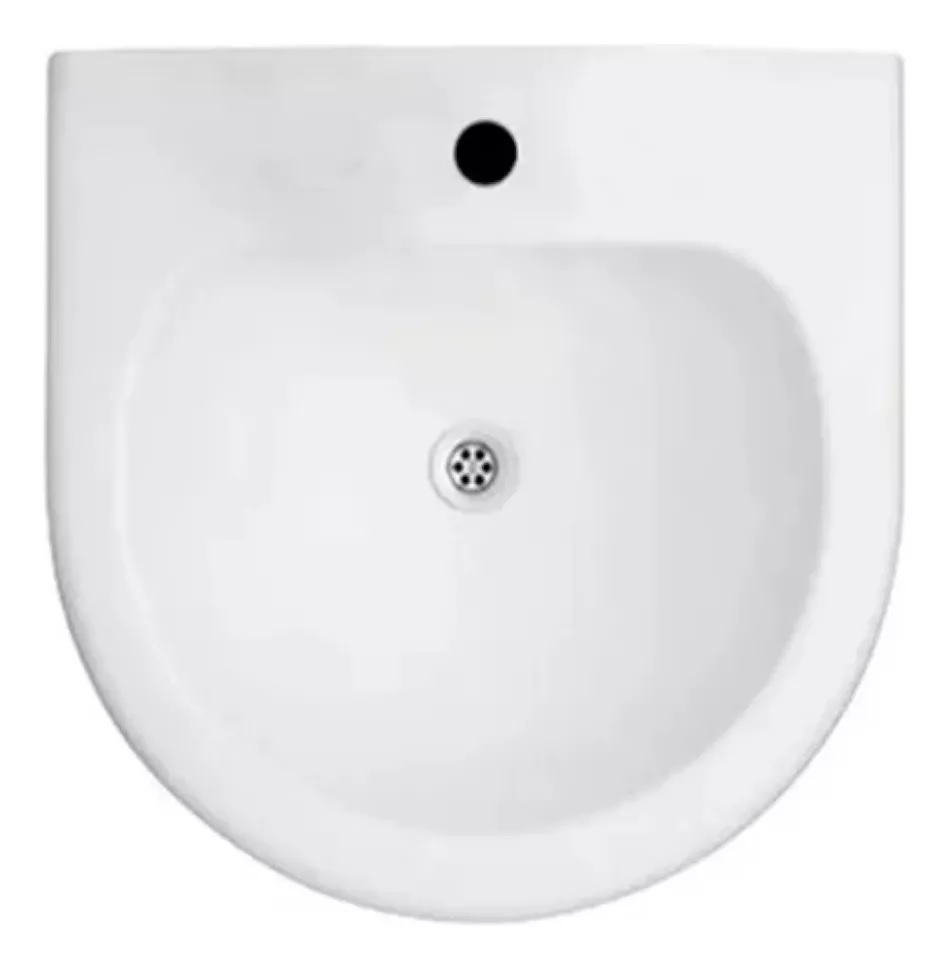 Lavatorio Blanco Ferrum Avignon 1 Agujero 50 Cm