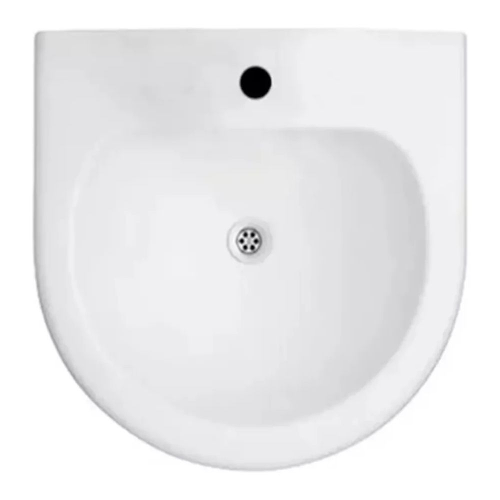 Lavatorio Blanco Ferrum Avignon 1 Agujero 50 Cm