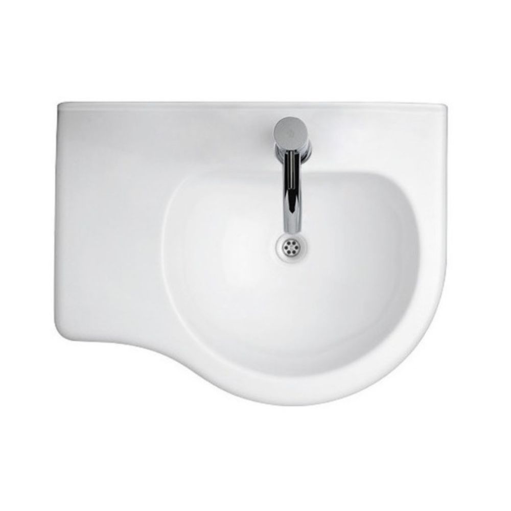Lavatorio Blanco Ferrum Avignon 1 Agujero 65 Cm