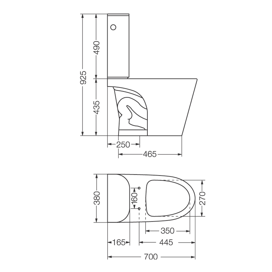 Deposito De Apoyo Ferrum Marina Dual Blanco