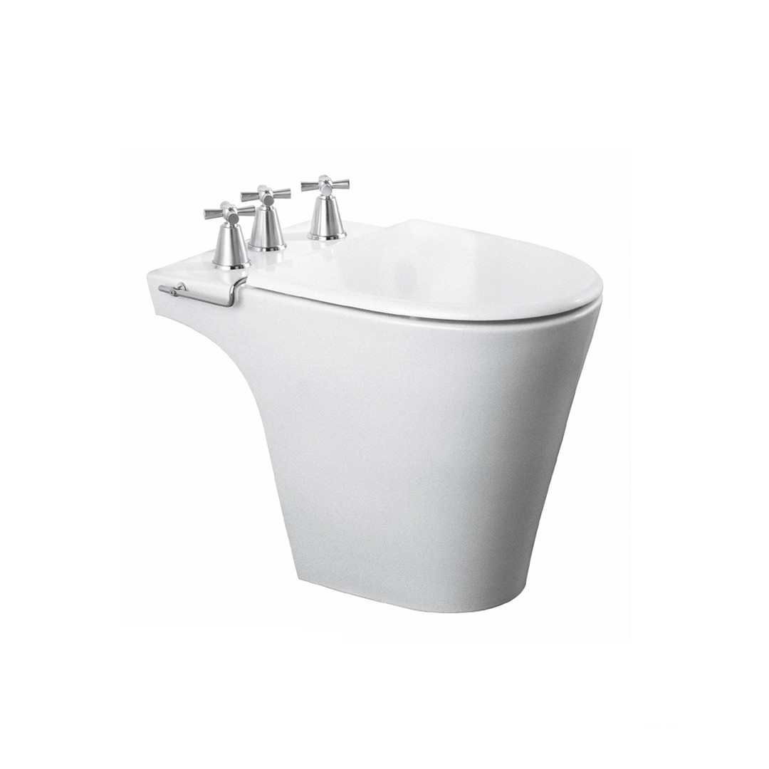 Bidet Ferrum Marina De 3 Agujeros Blanco