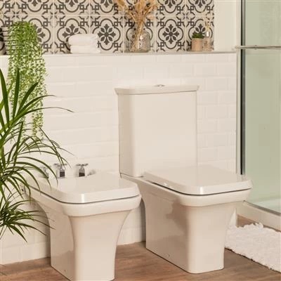 Bidet Ferrum Milena 3 Agujeros Blanco