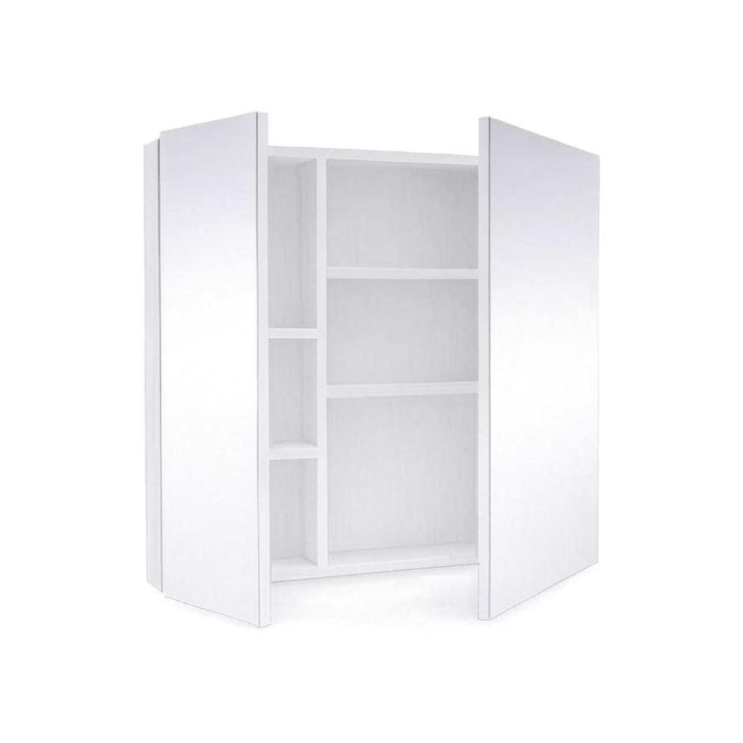 Espejo Botiquín Zedra Box Well Duo Blanco