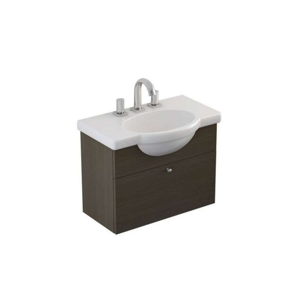 Vanitory De Colgar Sin Bacha Ferrum Venecia 64 Cm Wengue