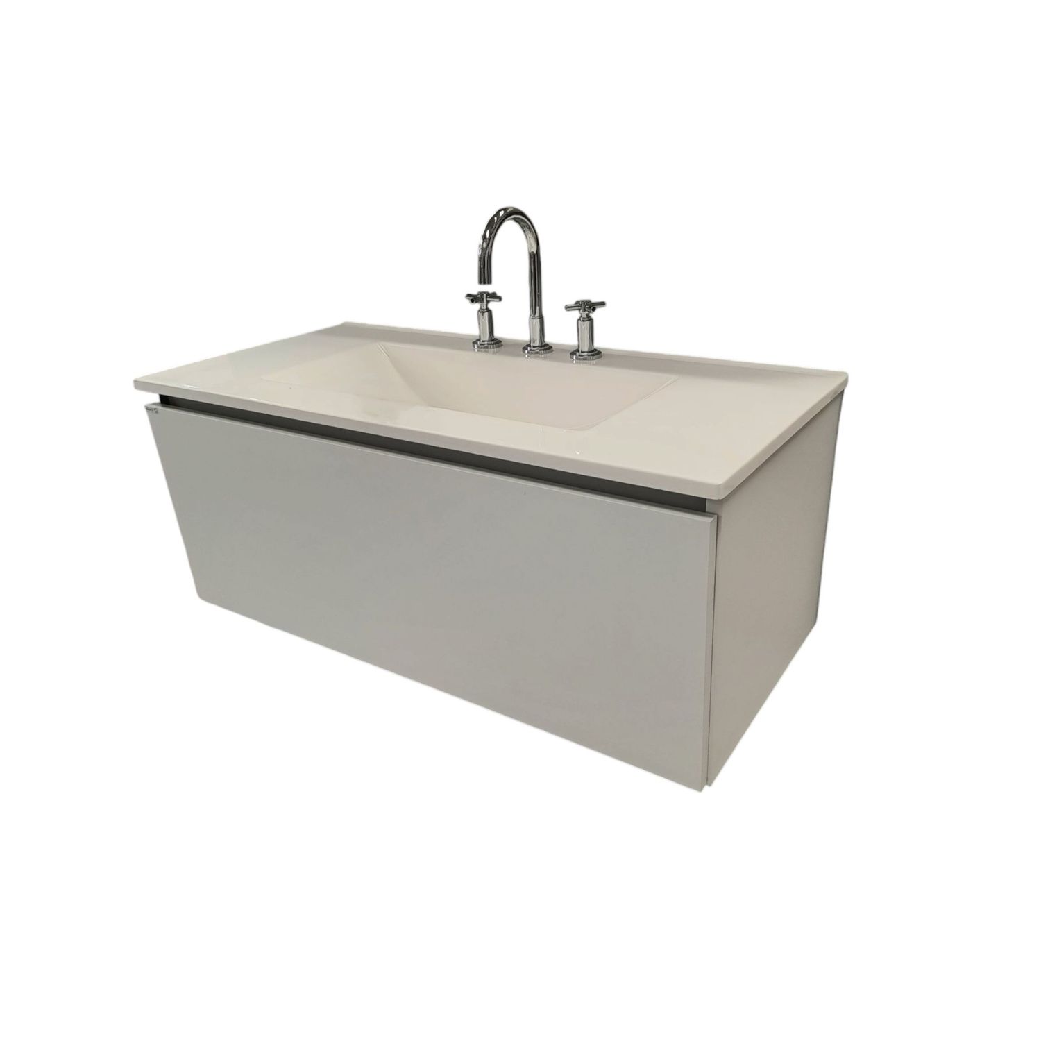 Vanitory De Colgar Schneider City Blanco 100 Cm