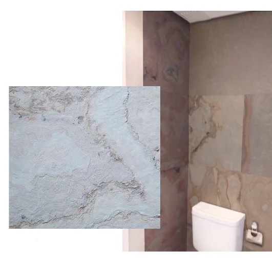 Revestimiento Flexible Piedrafina 122x61 Otoño Blanco
