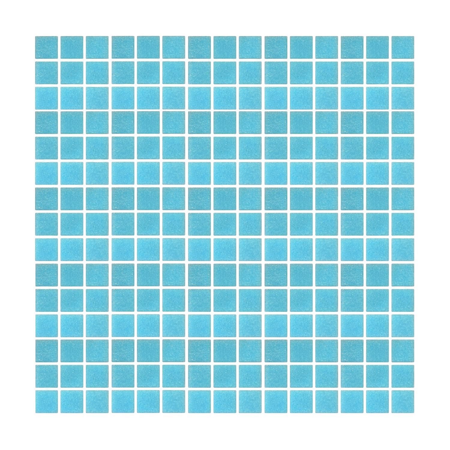 Venecitas Biseladas 2x2 Para Pileta o Piscina Color Celeste