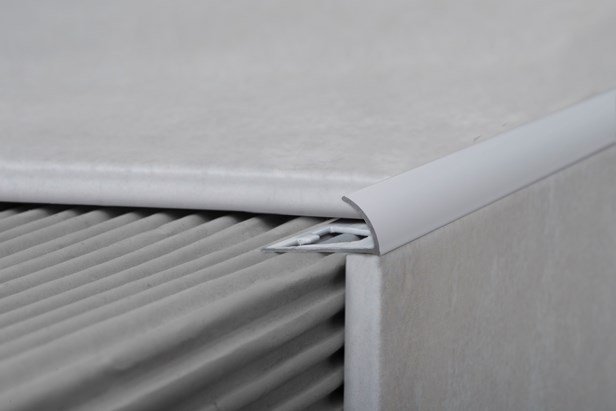 Guardacanto Arco Atrim De Aluminio Gris 10mm – 1565