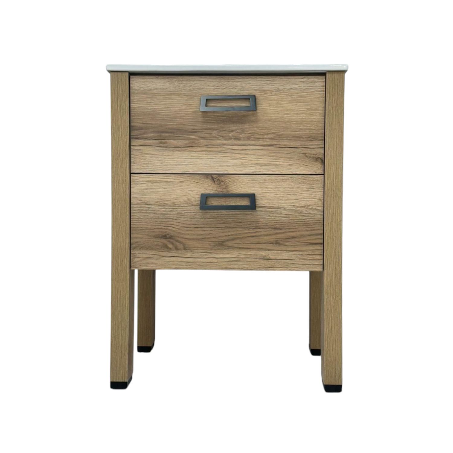 Vanitory De Pie Con Bacha Monocomando Campi Folk 60 Cm Roble