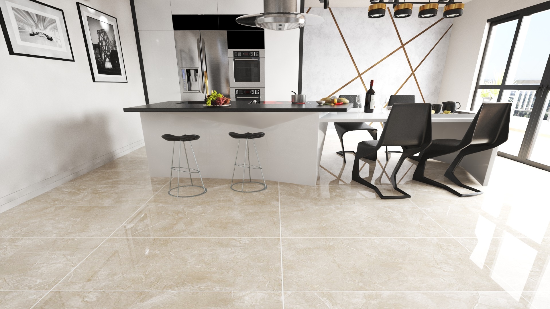 Porcelanato Delta 70x120 Alamo Areia
